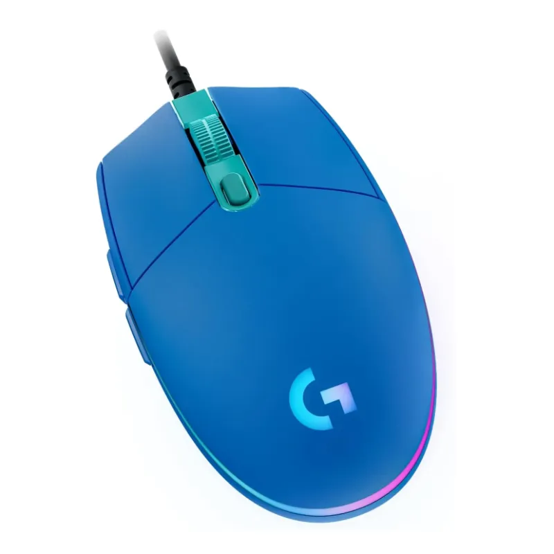 Mouse Gamer Logitech G203 LIGHTSYNC RGB, Azul