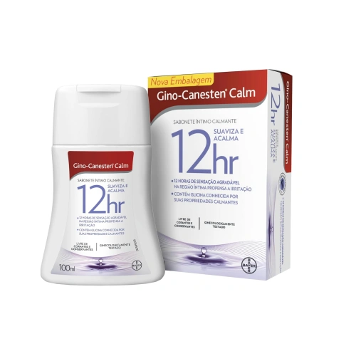 GINO-CANESTEN Calm Sabonete Íntimo Líquido Calmante 100ml