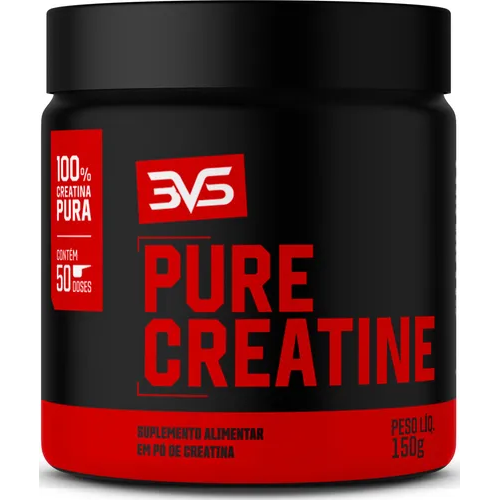 Creatina Monohidratada 150g - 100% Pura - 3VS Nutrition