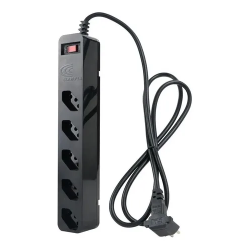 Filtro De Linha Energia 5 Tomadas DPS IClamper