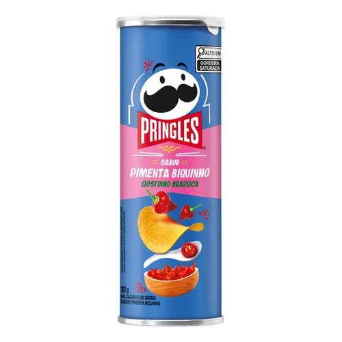 Salgadinho Batata Pringles® Pimenta Biquinho 100g