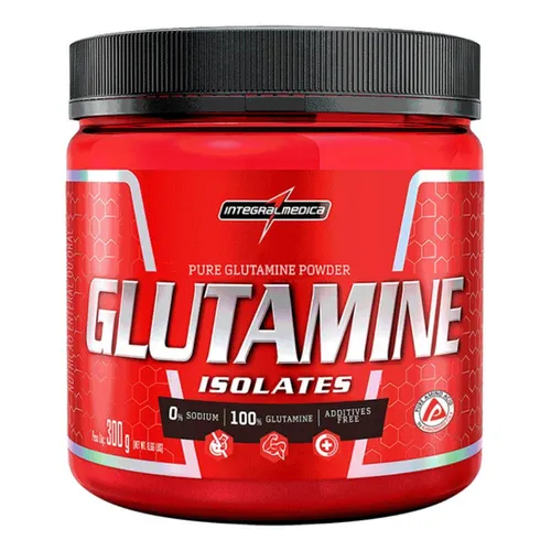 Glutamine L-Glutamina Isolada 100% 300g Integralmédica