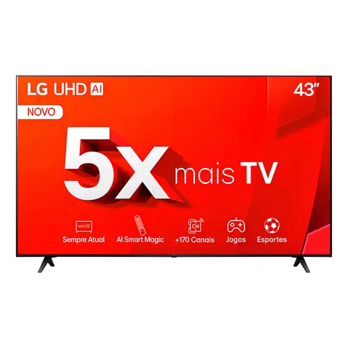 Smart Tv De 43 LG Tu801c 43tu801c0sa Tela Led 4k 127V