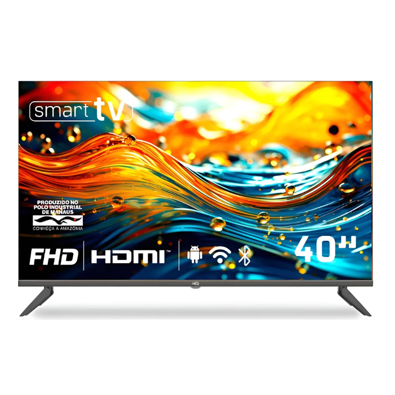 Smart Tv Hq 40 Full Hd Android 12 Slim Hqs40nkhm