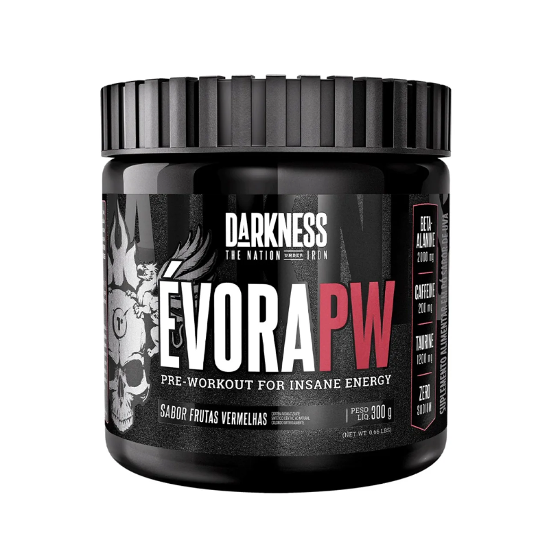 Évora Pré Treino Frutas Vermelhas 300g Darkness