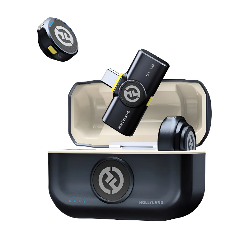 Microfone De Lapela Hollyland Lark M2 Duo Usb C