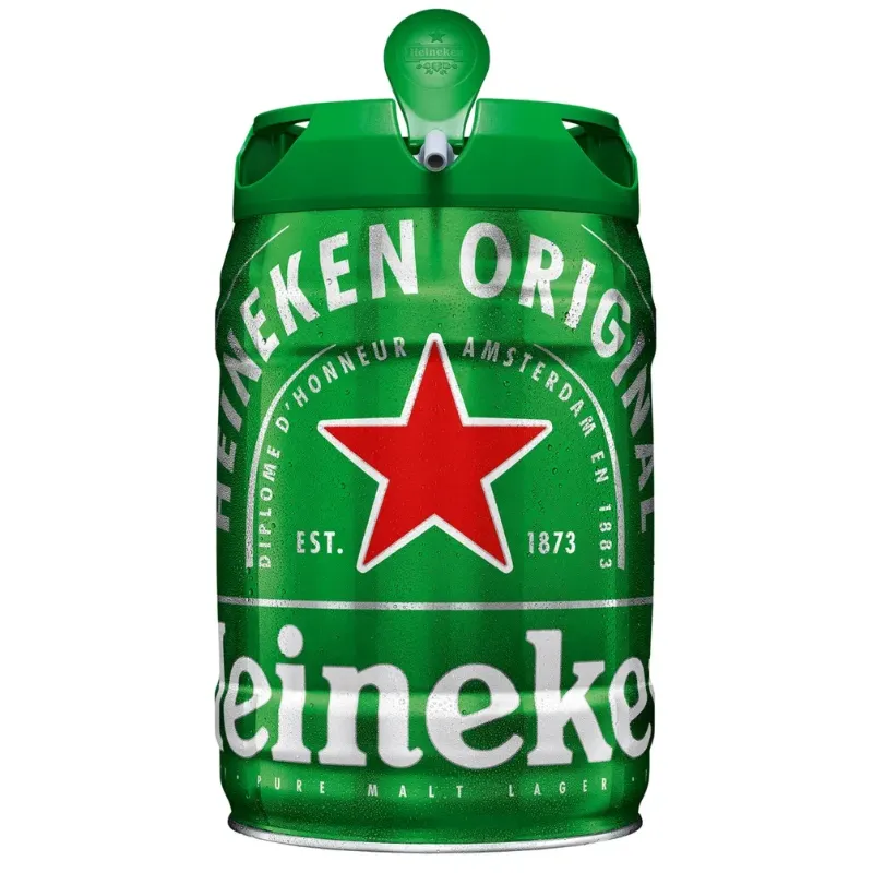 Cerveja Lager Premium Heineken Barril 5l