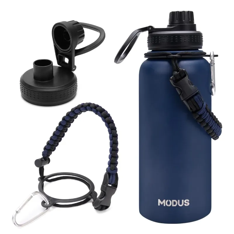 MODUS Garrafa de Água Térmica Esportiva Inox 950mL, Azul