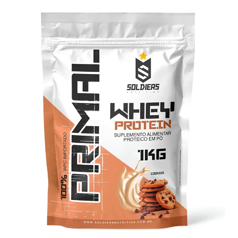 Whey Protein Primal 1kg Soldiers Nutrition, Cookies