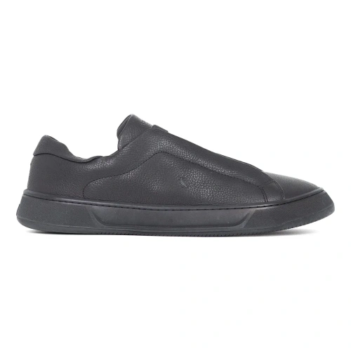 Tênis Masculino Reserva Croma Suede Casual Couro Confortável, Preto All Black