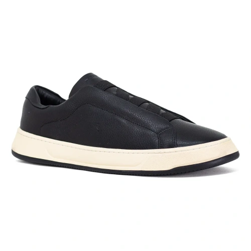 Tênis Masculino Reserva Croma Suede Casual Couro Confortável, Preto