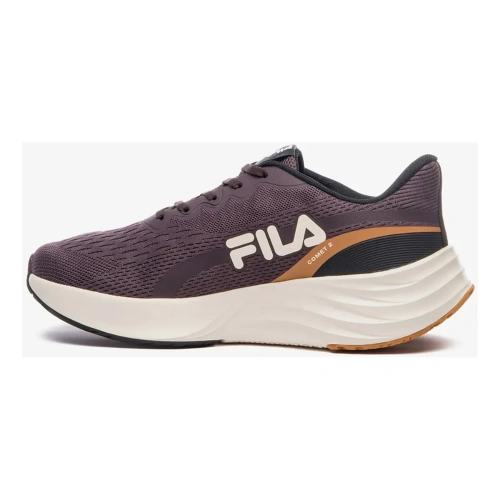 Tênis Fila Racer Comet 2 Masculino, Preto, Marrom