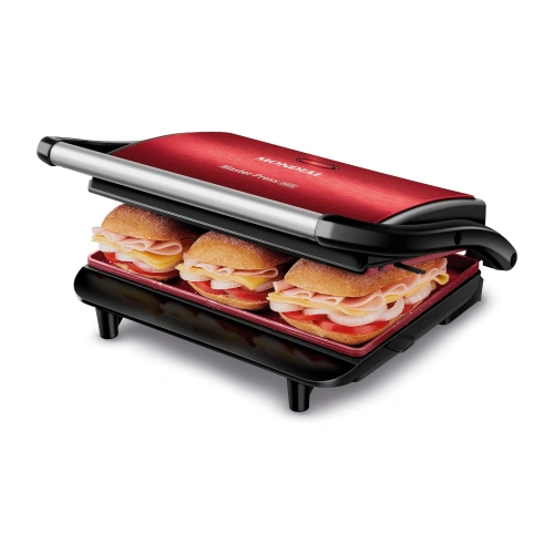 Grill elétrico Mondial Press Grill Master PG-01-RC 1000W, 110v