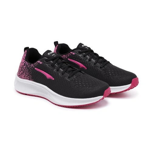 Tênis Caminhada Academia Feminino Yes Basic RD98, Preto