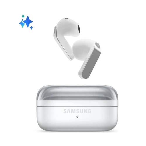 Fone de Ouvido Bluetooth Samsung Galaxy Buds4 (Galaxy AI Gemini), Branco