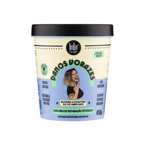 Máscara de Tratamento Lola Cosmetics Danos Vorazes 450g