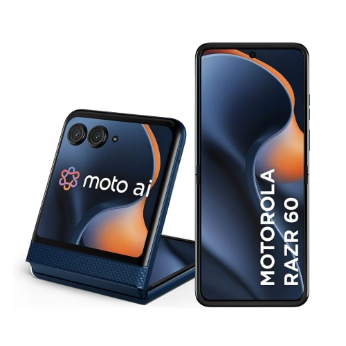 Smartphone Motorola Razr 60 256GB 24GB (12GB RAM + 12GB RAM Boost) Tela dobrável 6.9" pOLED e externa 3.6