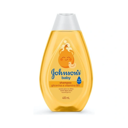 Shampoo para bebê Johnson's Baby de Glicerina 400ml