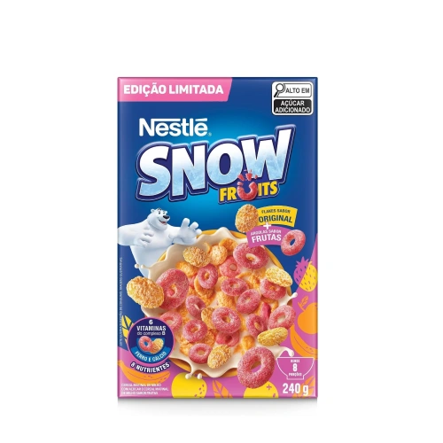 Cereal Matinal Snow Fruits 240g