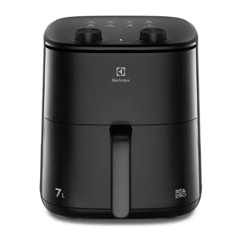 Air Fryer Forno Electrolux 7L 1700W Digital EAF71 5310ADBR201 Cinza, 127 V, Preta