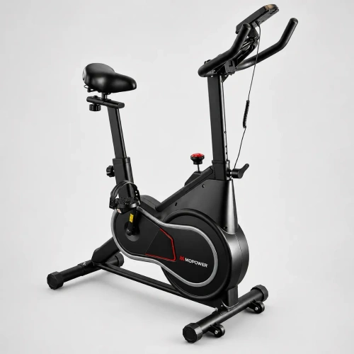 Bicicleta Ergométrica Spinning Mopower Indoor Pro 8kg máximo 100kg Preta
