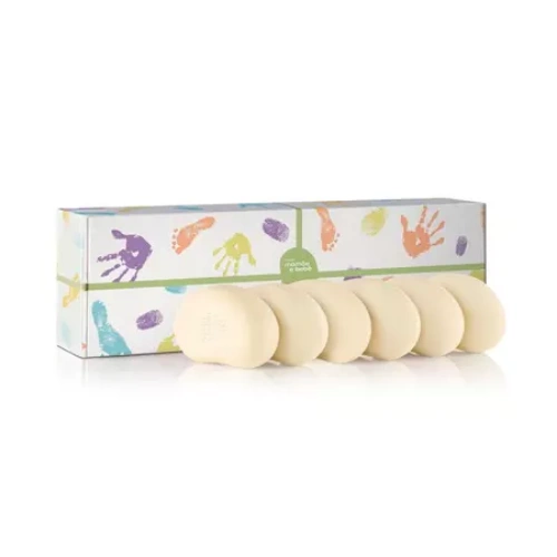 Kit de Minissabonetes Natura Mamãe e Bebê