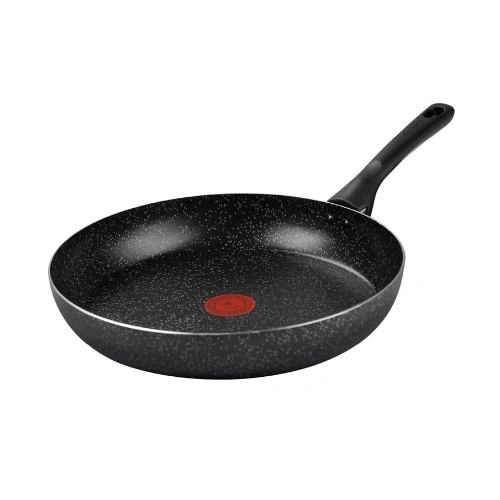 Frigideira Rochedo Stone Pro 30cm Preto com Efeito Pedra e Antiaderente Minerium
