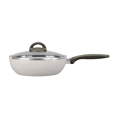 Wok com Tampa Brinox Ceramic Life Suprema 28cm 4,1L