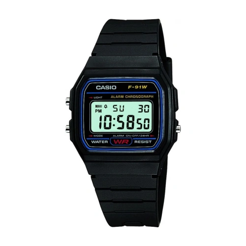 Relógio esportivo digital Casio F91W-1