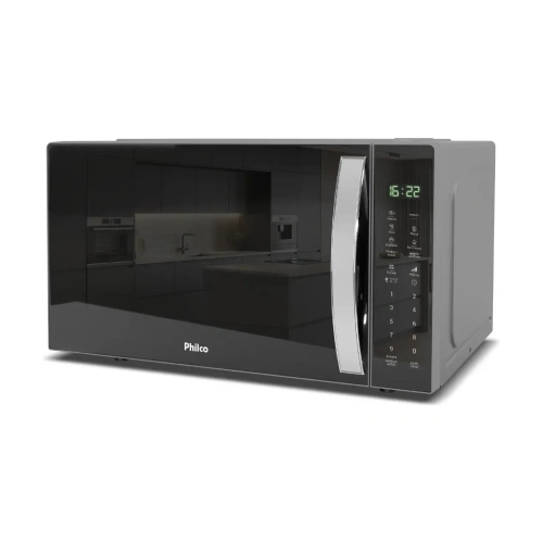 Micro-ondas Philco Linha Branca PMO39S 33L 1400W Prateado, 127 V