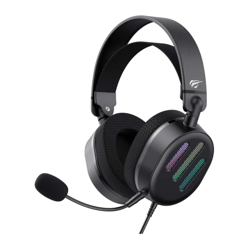 Fone de Ouvido Gamer Havit H2038U 50 mm USB 7.1 RGB