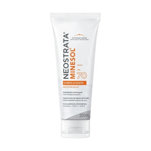 Protetor Solar Corporal Jj Minesol FPS 70 200 mL