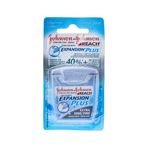 Fio Dental Expansion Plus Extra Fino REACH 50 m