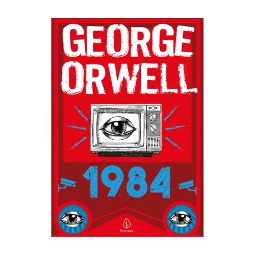 Livro George Orwell 1984 Edição Principis Capa comum