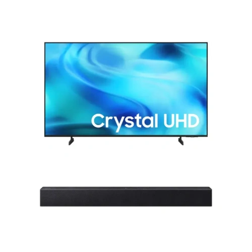 Smart TV Samsung Crystal UHD 58" U8000H 4K 2026 com Soundbar Samsung HW-B400F