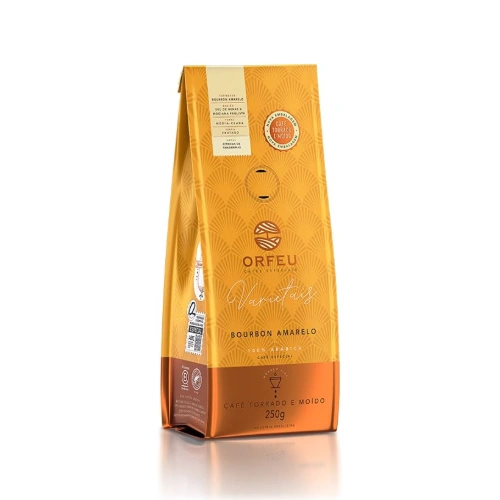 Café Torrado e Moído Orfeu Bourbon Amarelo 250g