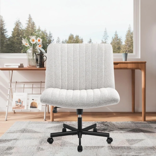 Cadeira de Escritório Python Fly Leisure XHXXY01W Assento Extra Grande Tecido