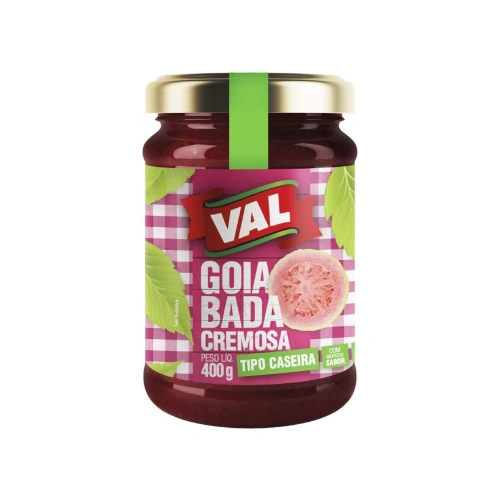 Goiabada Cremosa Caseira em Vidro VAL 400g