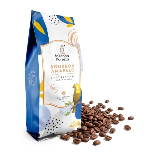 Café em Grãos CAFE FAZENDA FLORESTA Bourbon Amarelo 250g