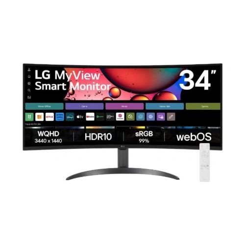 Monitor LG MyView Smart Monitor Curvo UltraWide 34"