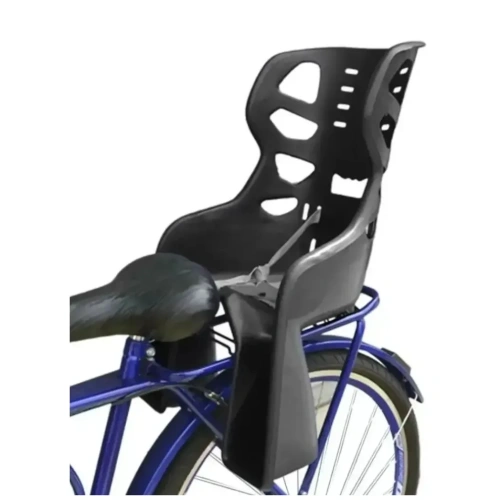 Cadeirinha Traseira para Bicicleta Styll Baby Modelo Infantil Carona Traseira Até 25kg Preto