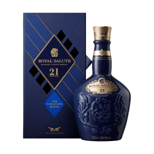 Whisky Blended Scotch 21 Anos Royal Salute The Signature Blend 700 ml