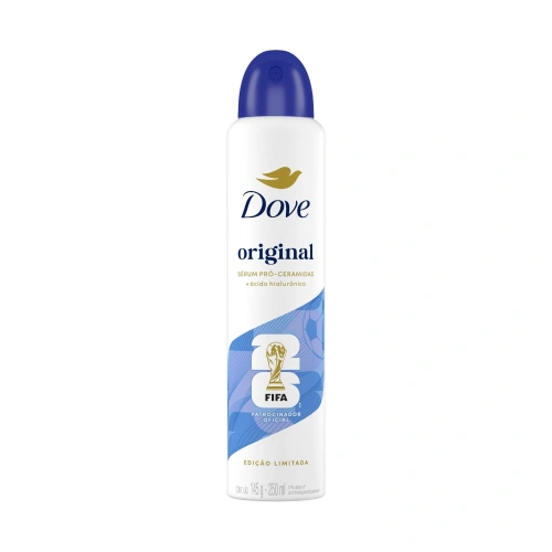 Desodorante Antitranspirante Aerossol Dove Original 250 ML