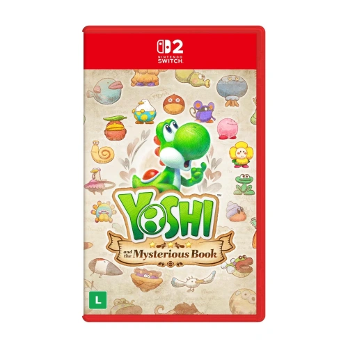 Jogo Nintendo Yoshi and the Mysterious Book - Nintendo Switch 2
