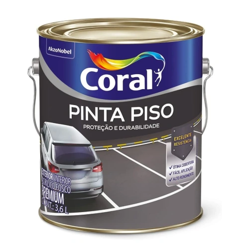 Tinta para piso Coral 5202454 3,6L Branco